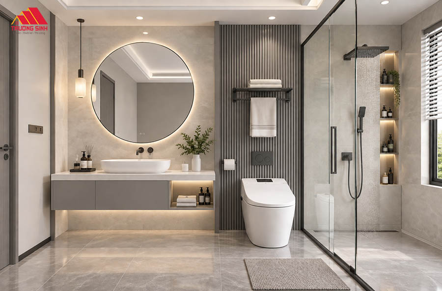Thiết kế tận dụng ánh sáng tự nhiên từ cửa sổ lớn