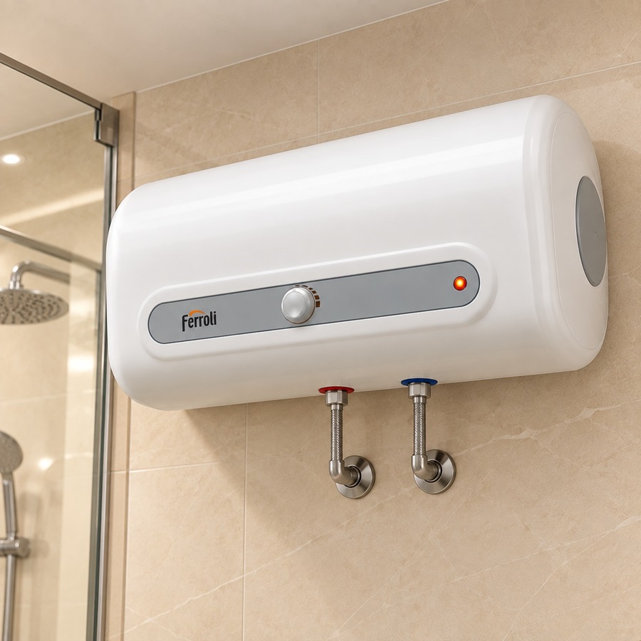 Bình nóng lạnh Ferroli QQ-Ag+ hiện đại