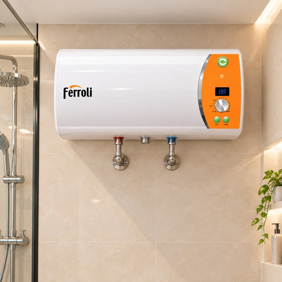 Mẫu bình nóng lạnh Ferroli VERDI DE hiện đại