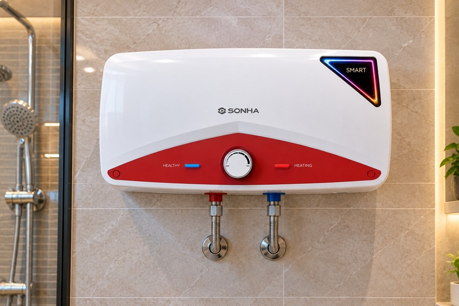 Bình nóng lạnh Sơn Hà 15L Smart SH15NSM