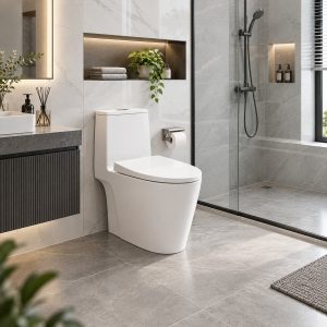 Mẫu bồn cầu một khối AC - 902VN hiện đại
