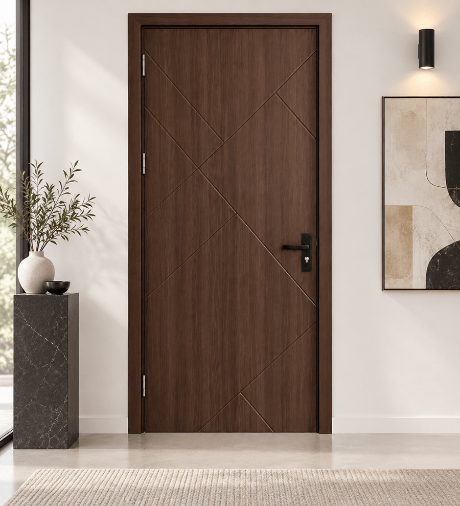 Thiết kế với các đường soi huỳnh chéo nhau đẹp mắt