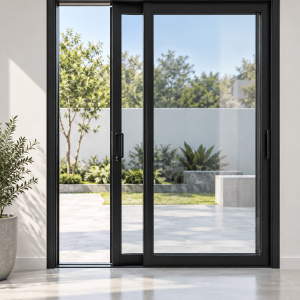 Mẫu cửa giúp tiết kiệm không gian mà vẫn đảm bảo thẩm mỹ