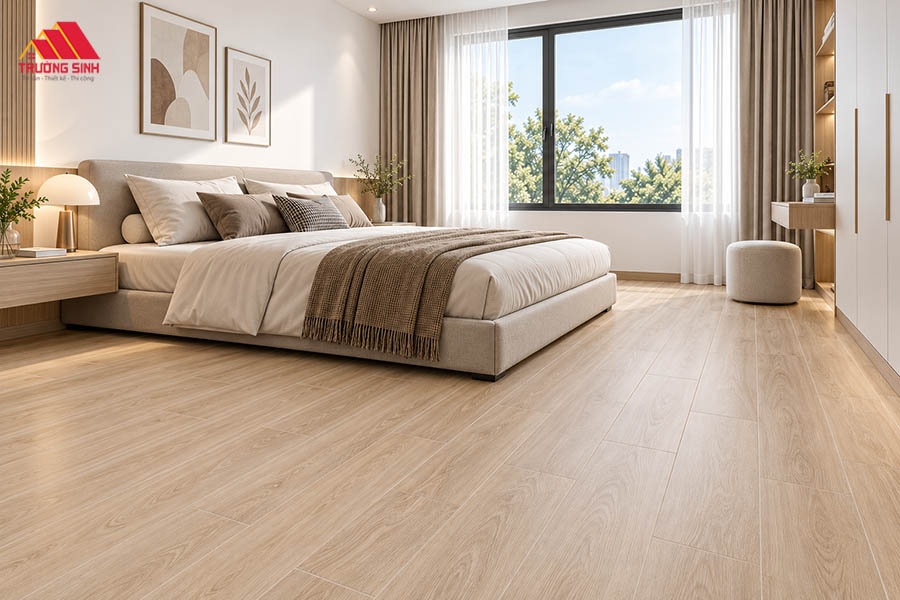 Gạch lát nền giả gỗ