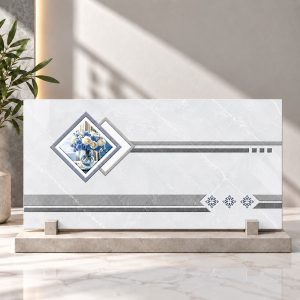 Gạch ốp tường 30x60cm 62118 với họa tiết hoa văn tạo điểm nhấn ấn tượng