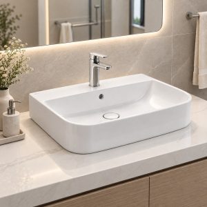 Thiết kế lavabo hiện đại, rộng rãi, tiện nghi