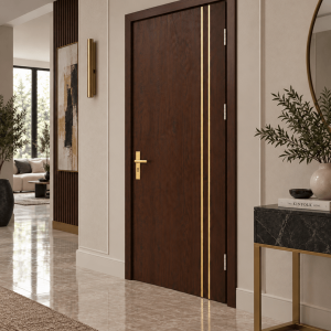 Mẫu cửa Composite soi chỉ vân gỗ đẹp