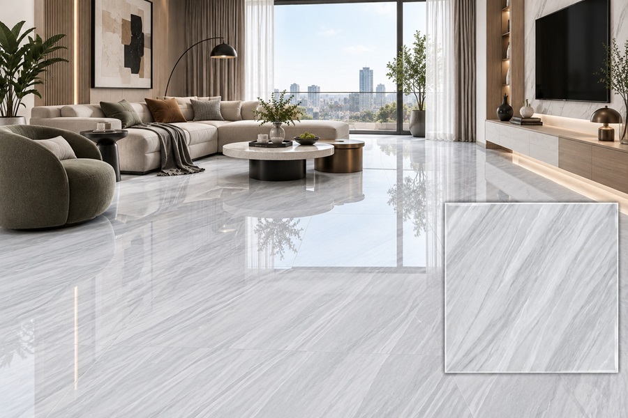 Mẫu gạch ốp lát Porcelain 80x80cm - 8503 màu sáng đẹp