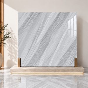 Mẫu gạch ốp Porcelain 80x80cm - 8503 màu ghi nhạt đẹp