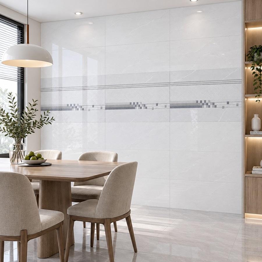 Mẫu gạch ốp tường 30x60cm-62112 họa tiết đẹp cho phòng bếp ăn