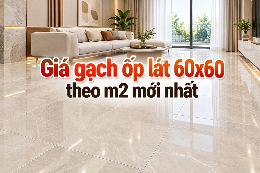 Giá gạch ốp lát 60x60cm theo m2