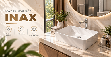 Lavabo INAX cao cấp