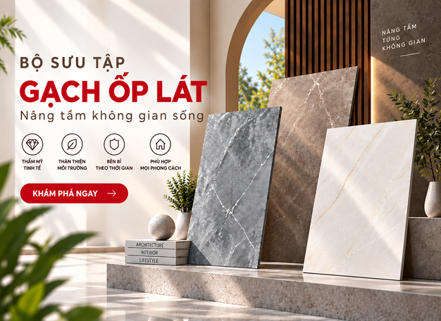 Bộ sưu tập gạch ốp lát cao cấp Trường Sinh